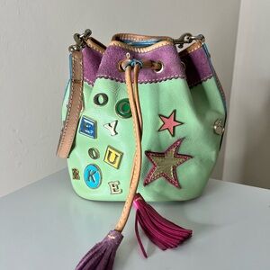 Dooney & Bourke Limited Edition Charms Collection Bucket Bag